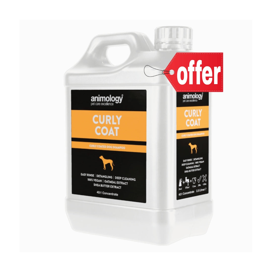 Animology- Curly Coat Shampoo ( Different Sizes )