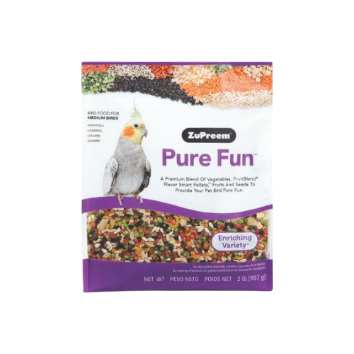 Zupreem - Pure Fun Parrots & Conures 2lb (0.91kg)