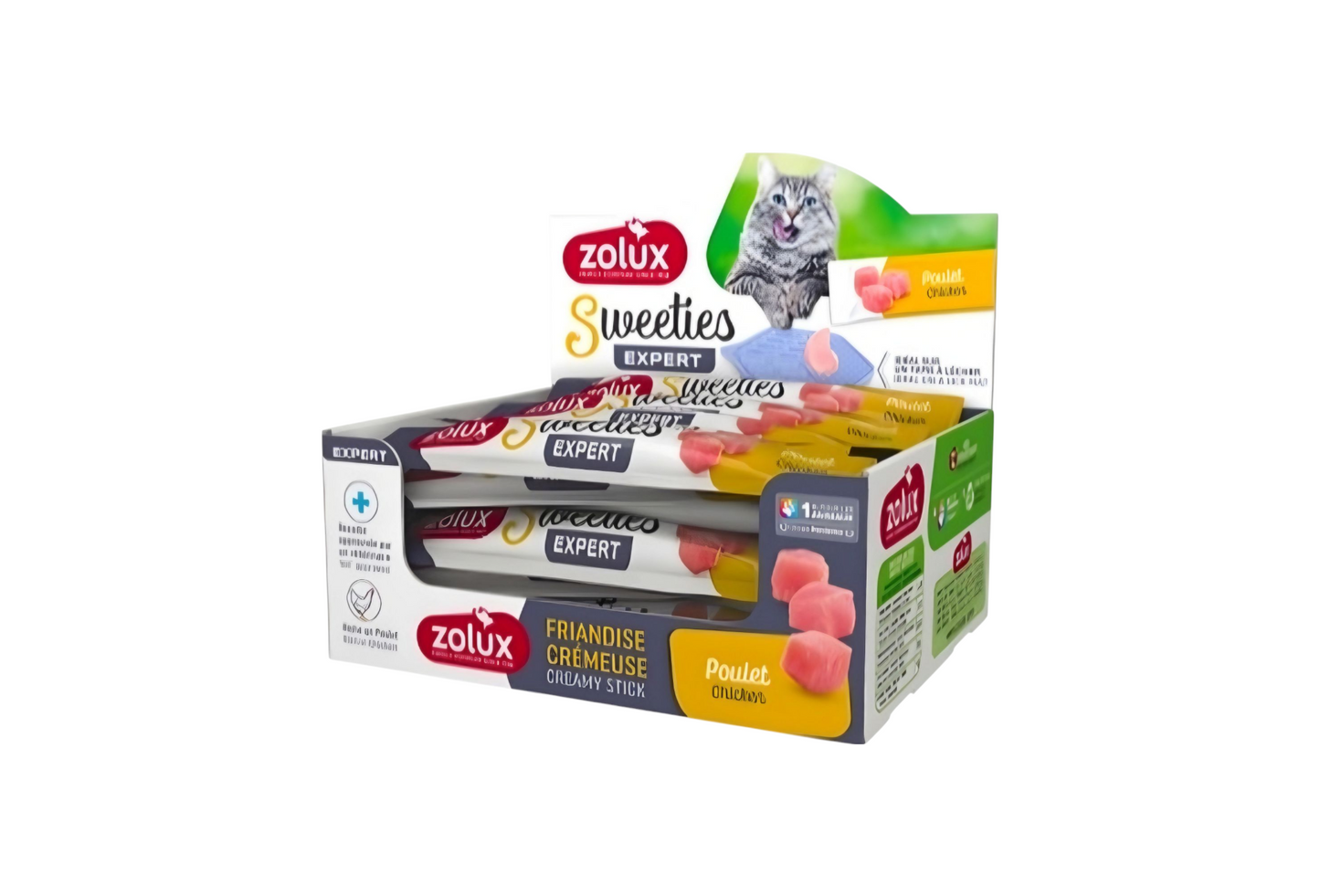 Zolux - Sweeties Creamy Stick For Cat - Chicken 14g