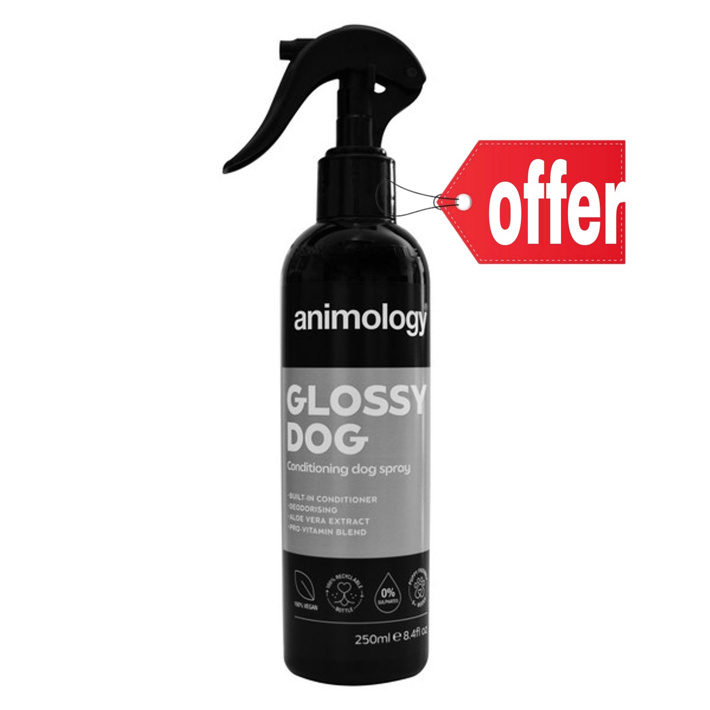 أنيمولوجي بخاخ لامع لترطيب شعر الكلاب - 250 مل