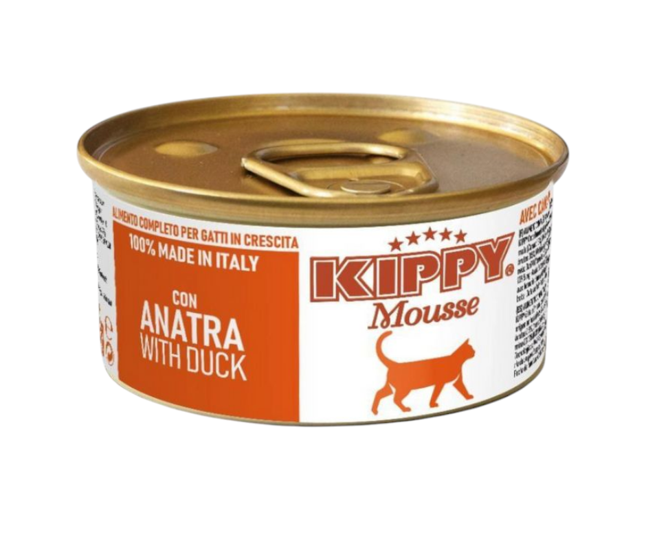Kippy Mousse Wet Food With Duck Adult 85g