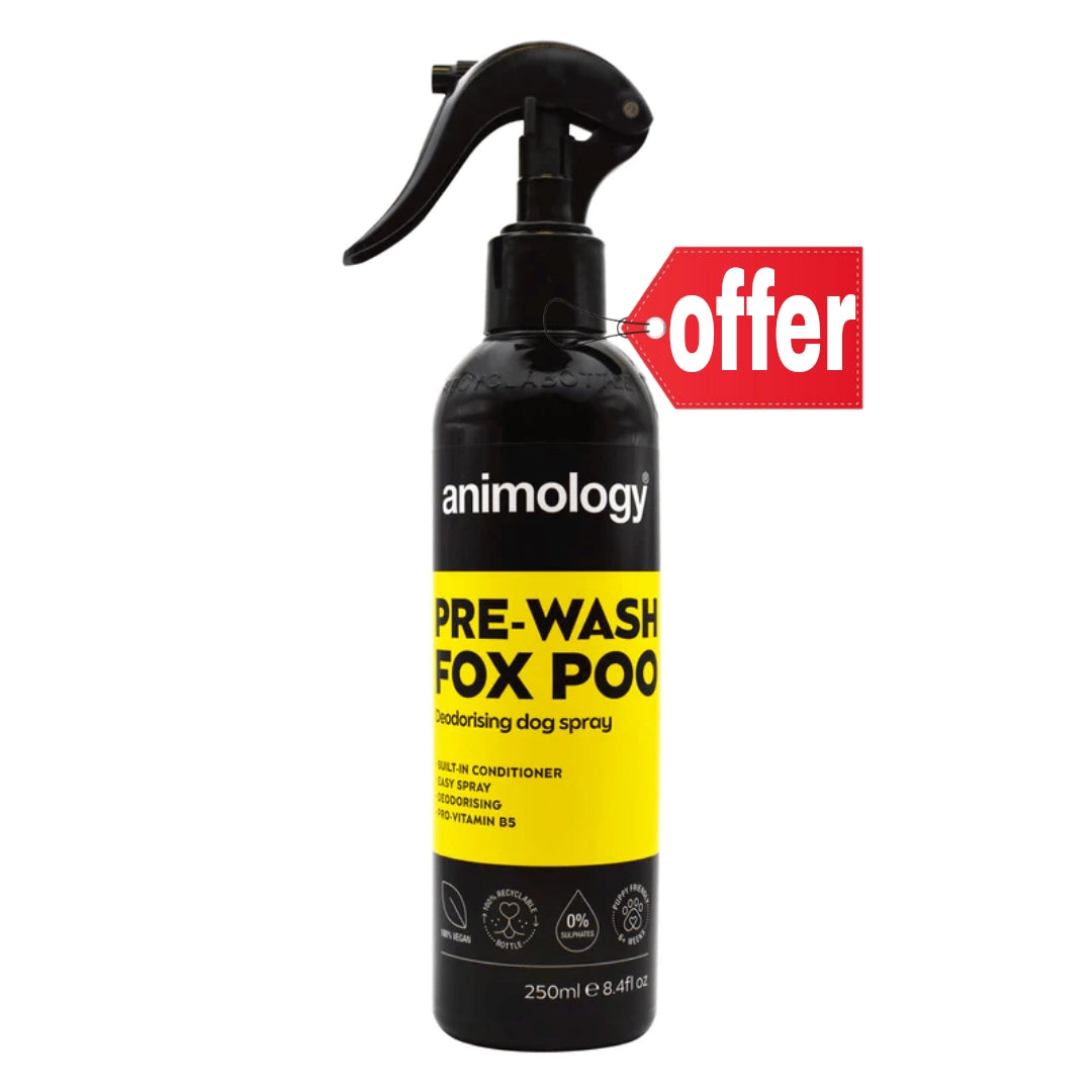 Animology Pre-Wash Fox Poo Deodorising - 250 ML