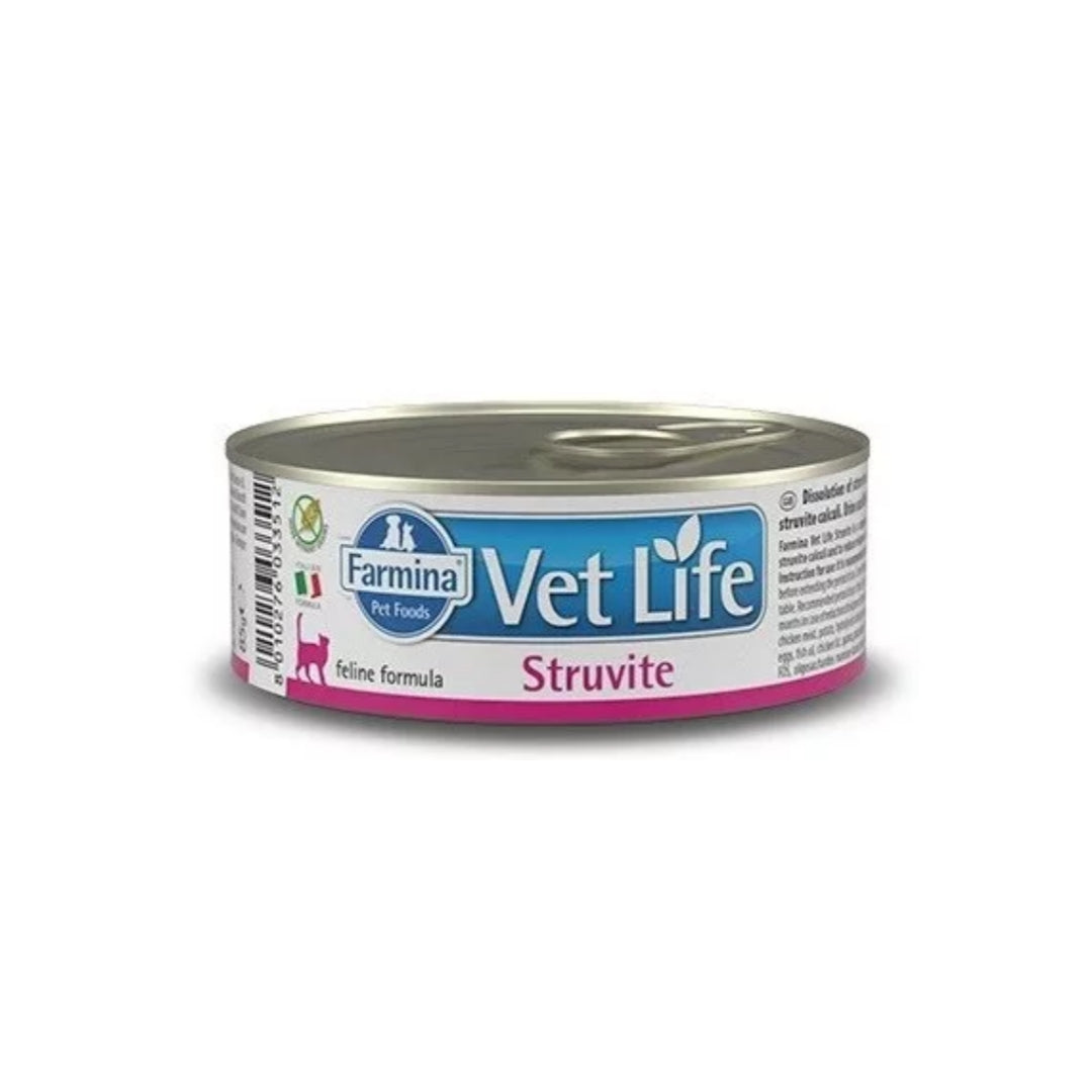 طعام فارمينا فيت لايف الرطب للقطط لإذابة الحصوات حجم العبوة 85 جم