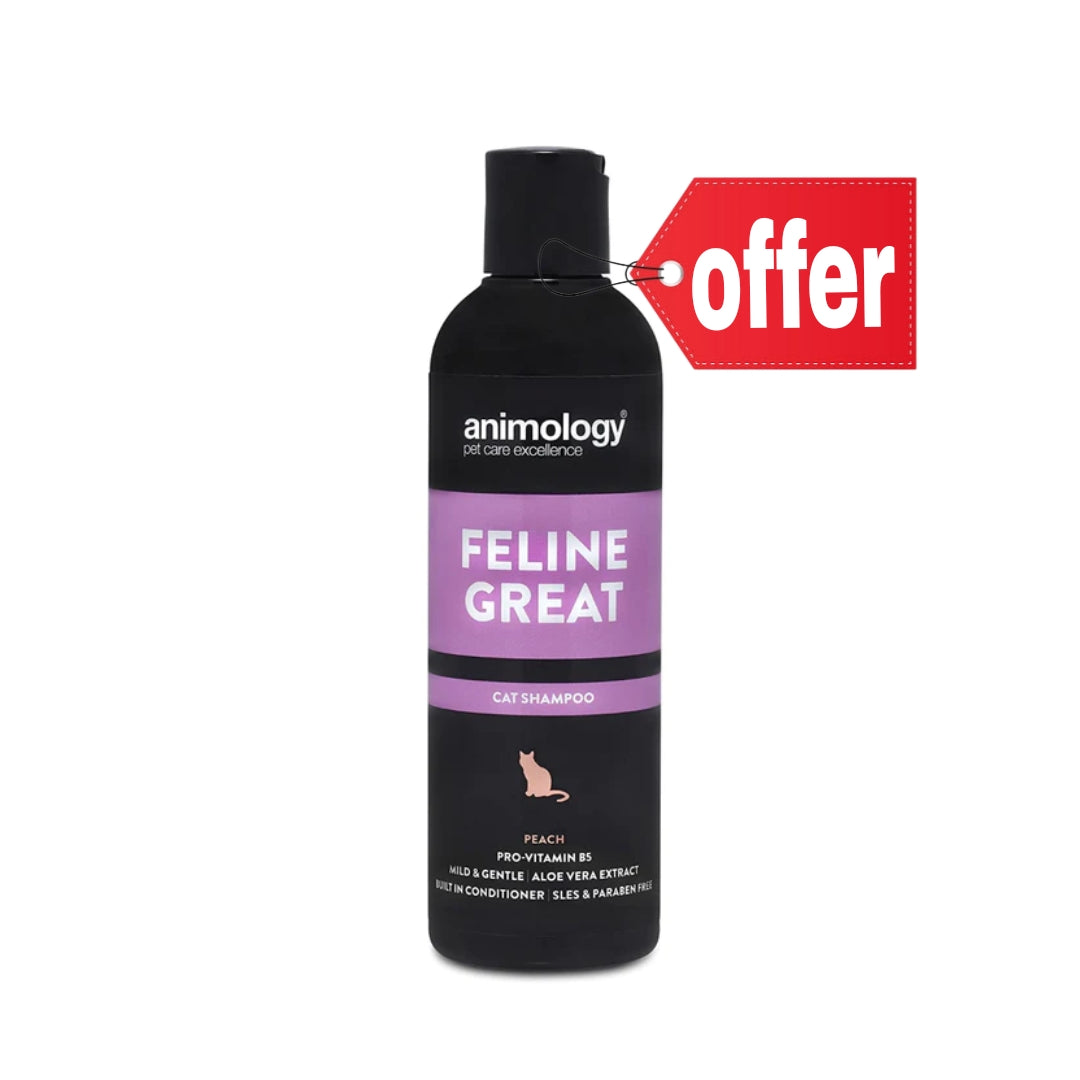 Animology Feline Great Cat Shampoo Peach 250 ml