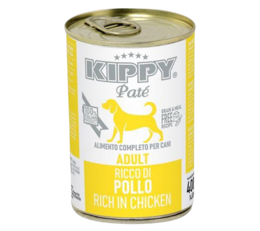 طعام كيبي الرطب بنكهة الدجاج للكلاب البالغة - 400 جرام