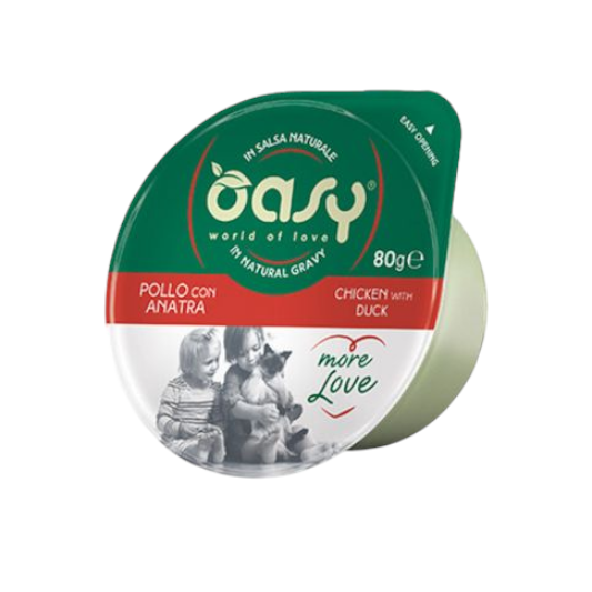 Oasy Wet Food Natural Gravy Chicken With Duck 70g