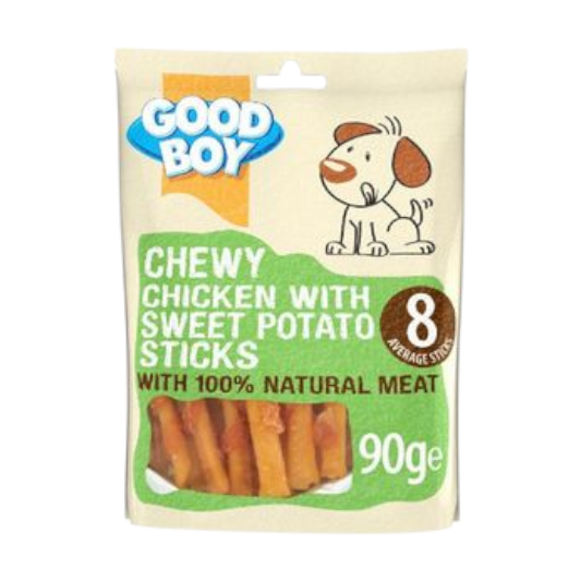 Good Boy - Chicken & Sweet potato Stick 90G
