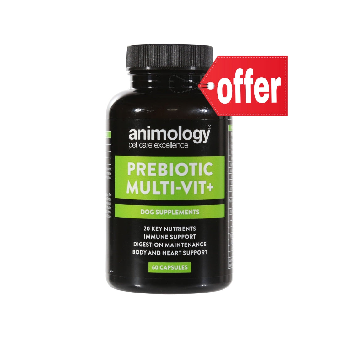 Animology Prebiotic MultiVit+ Supplement 60 Caps