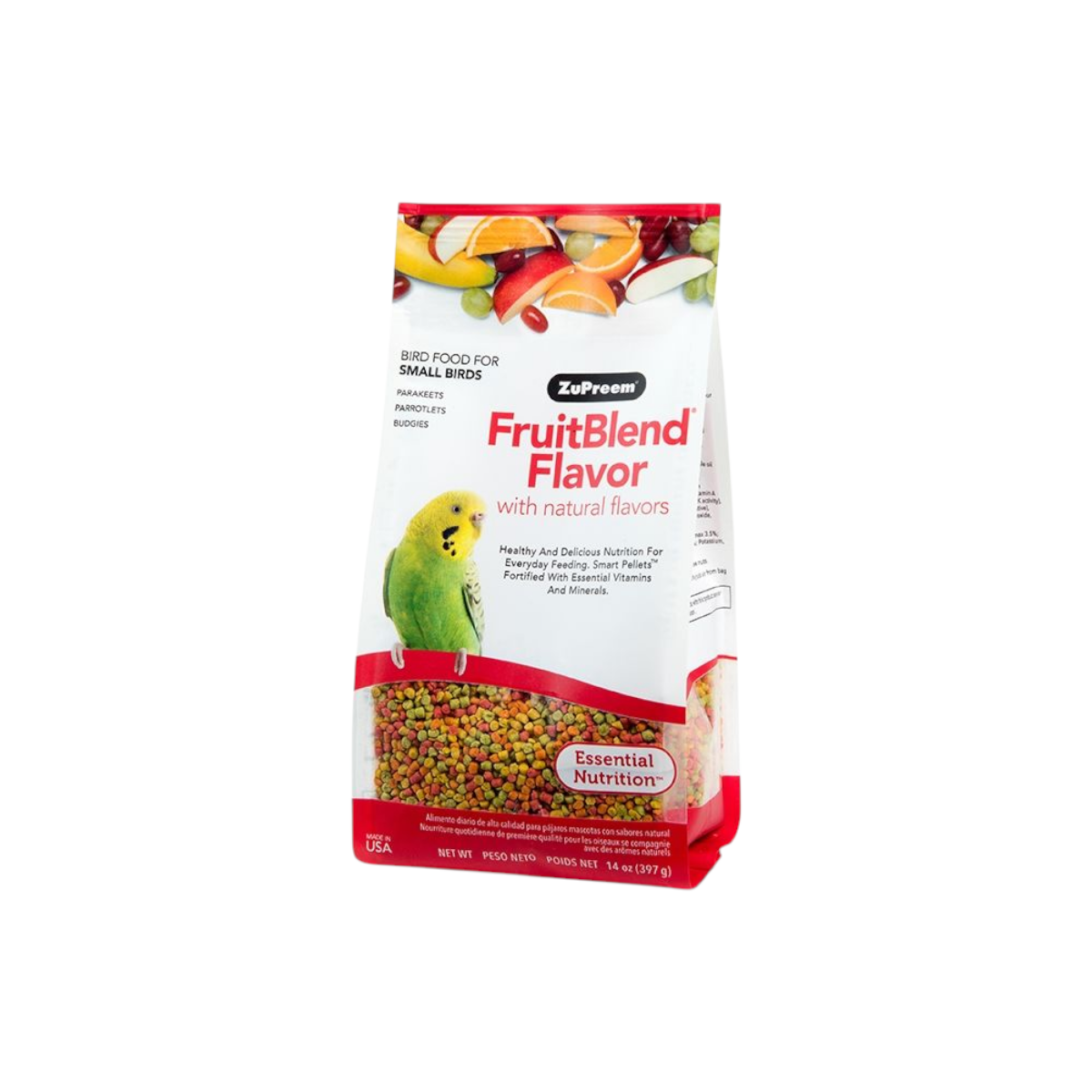 Zupreem - FruitBlend Flavor for Small Birds 14Oz (397g)
