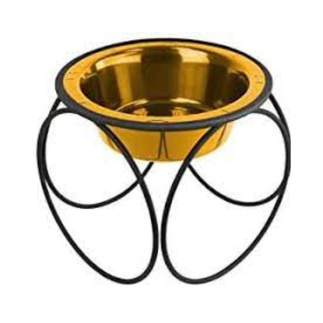 Platinum pets Diner, Olympic Single, XS, 24 Karat Gold