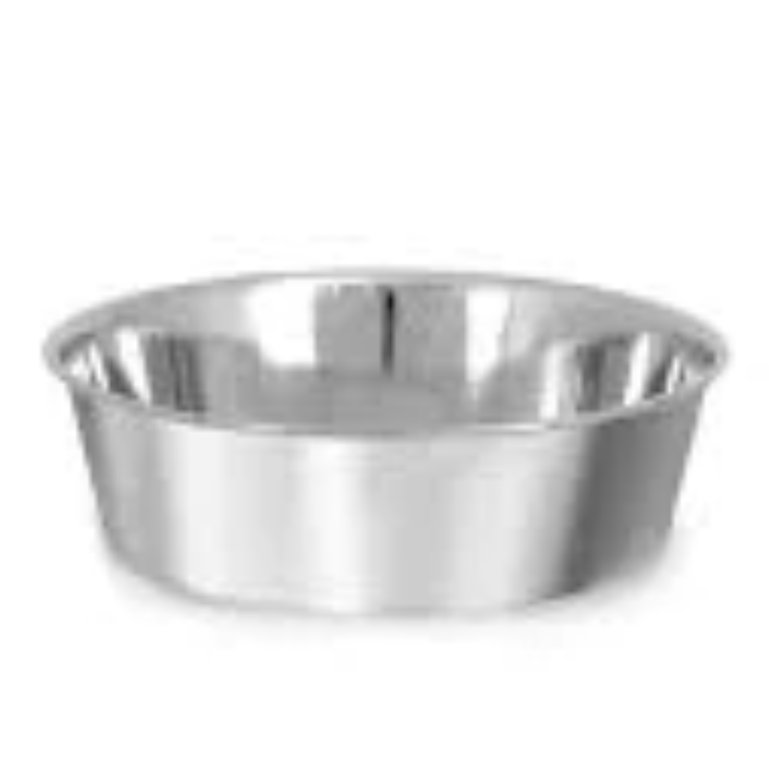 Dogman Food bowl Heavy silver ( Diffrent Sizes )