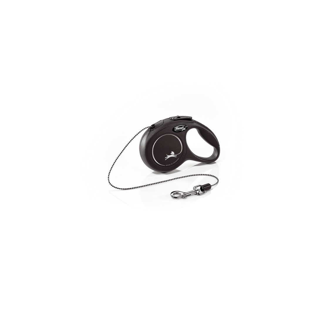 Flexi New Classic XS Cord 3 m, Black