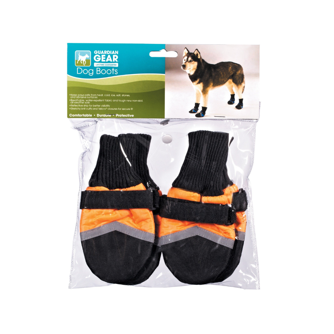 PetEdge GG Dog Boots Small Orange