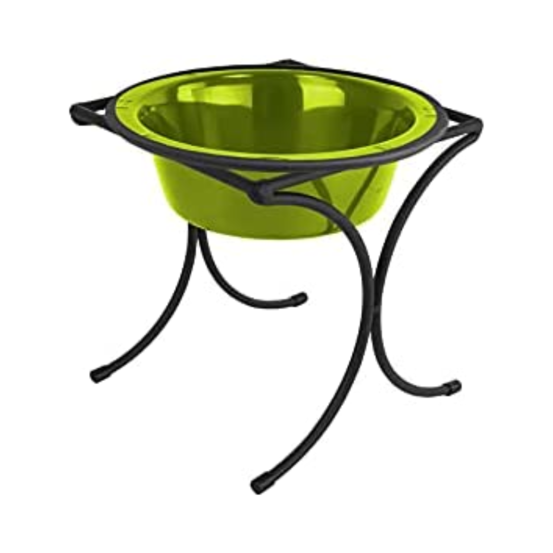 داينر بيسترو سينجل بلاتينيوم بيتس يخفف رفع طعام حيوانك الأليفلون اخضر مقاس xs