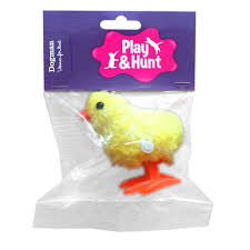 Dogman Toy Retractable be Chicken Yellow 7cm