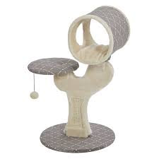 Midwest Feline Nuvo Salvador Cat Furniture-Mushroom - (55.8L x 45W x 78H)