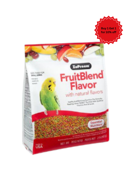 Zupreem -  FruitBlend Flavor for Small Birds 2lb (0.91kg)