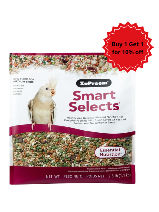 Zupreem -  Smart Selects Cockatiels 2.5lb