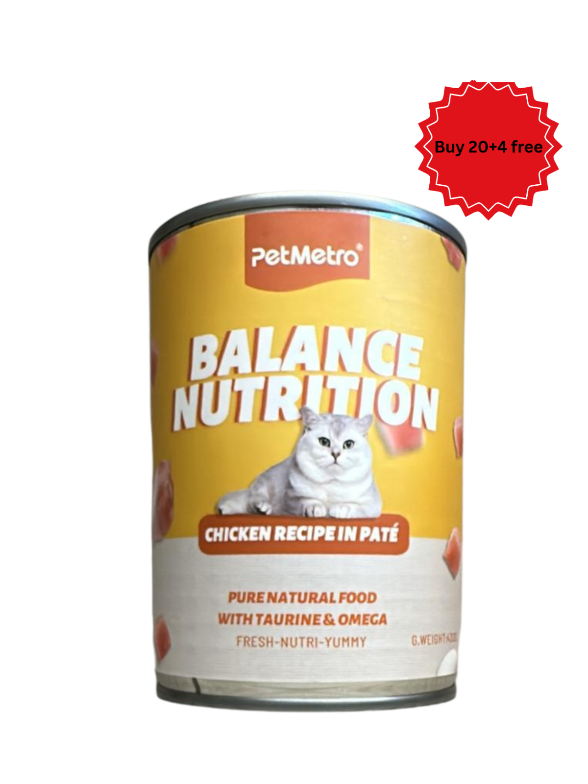 Pet Metro - Flavor Chicken PATE  375g