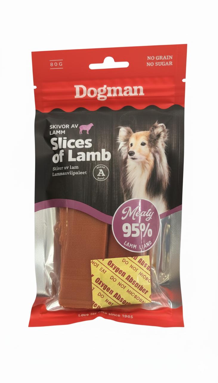 Dogman-Slices of Lamb 80gm
