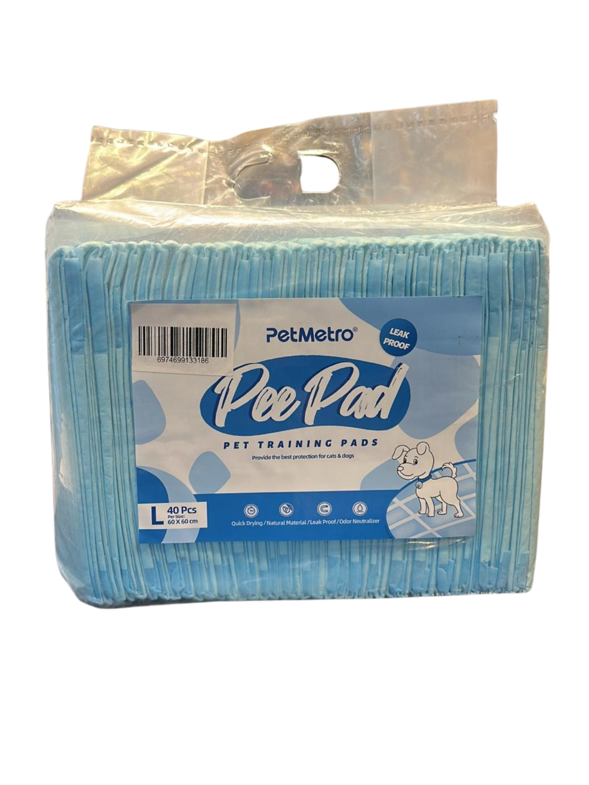 Pet Metro - Pet Training  Pads  L   (60x60) 40pcs