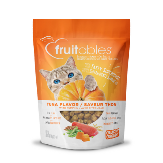 Fruitables Cat Treats - Tuna Flavour with Pumpkin - 2.5oz (70g)
