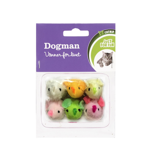 Dogman -Toy Mice 6p