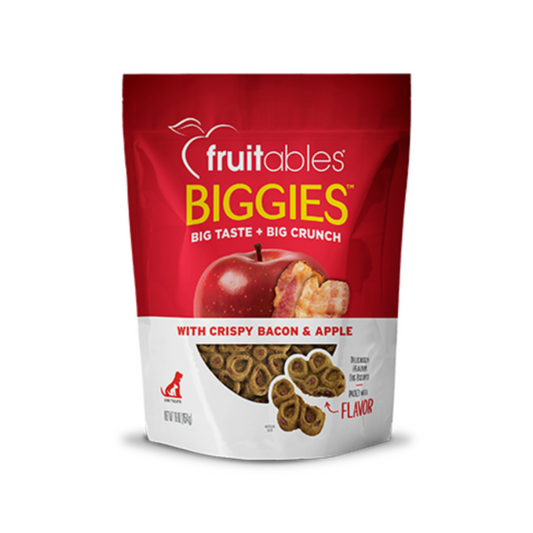 Fruitables Biggies - Crispy Bacon & Apple -16oz (454g)