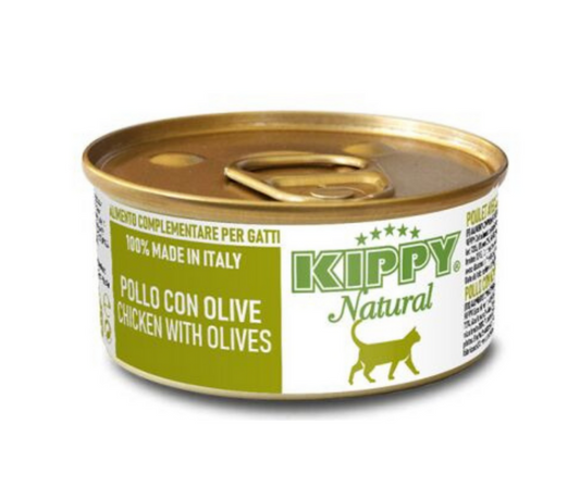 Kippy Natural Chicken with Olives 70g