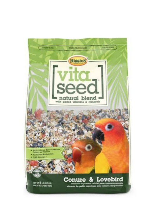 Higgins Vita Seed Conure/Lovebird 2.5 Lt