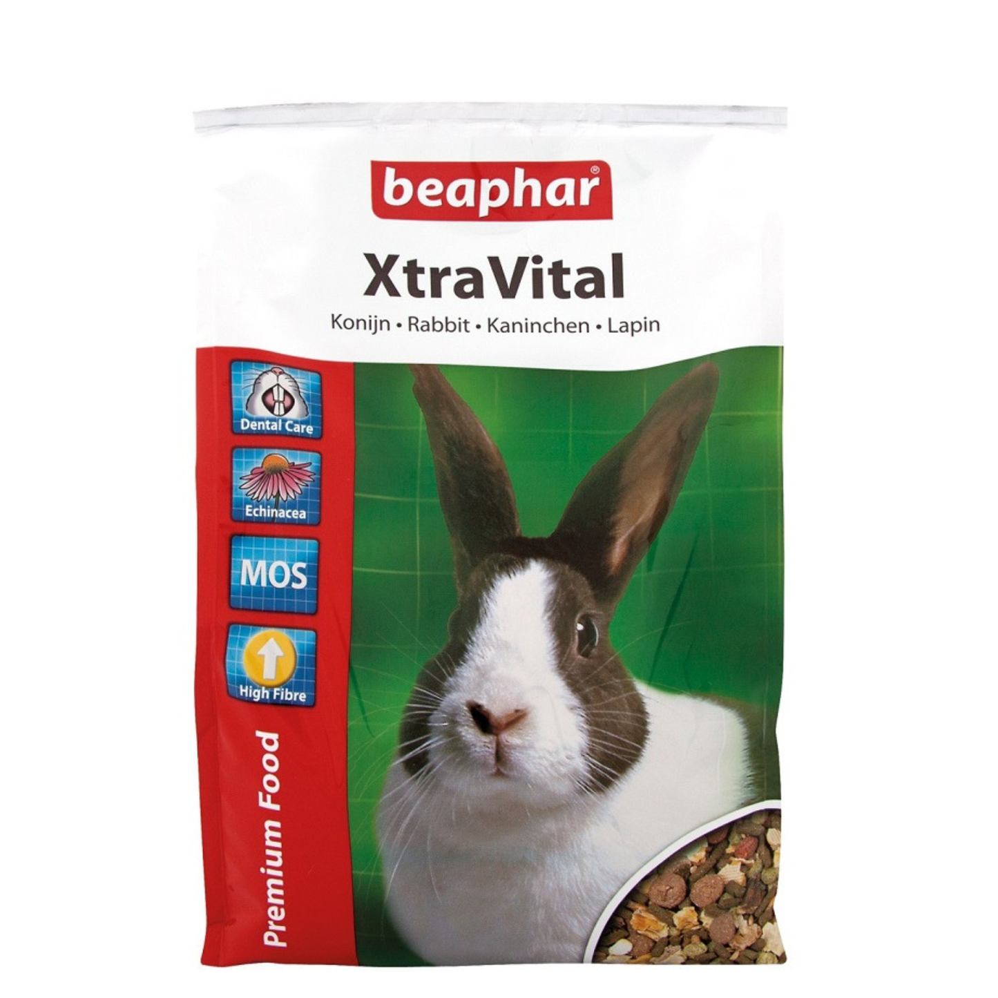 طعام بيفار اكسترا فايتال للارانب البالغه حجم العبوه 1كجم