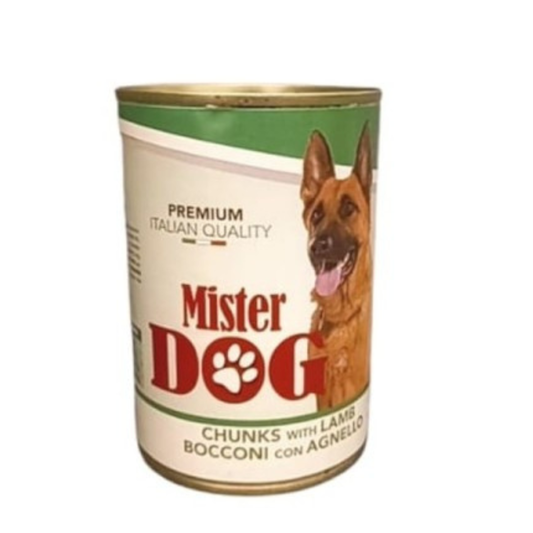 طعام مستر دوج الرطب بنكهة اللحم الضأن (أحجام مختلفة)