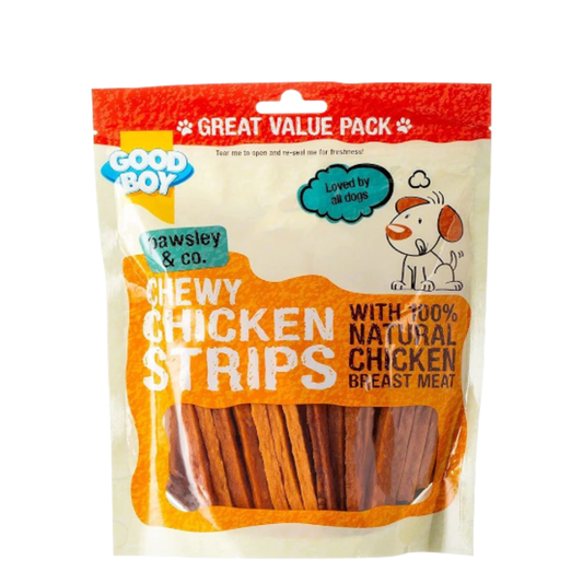 شرائح دجاج جود بوي مطاطية عبوة اقتصادية حجم ٣٥٠ جم