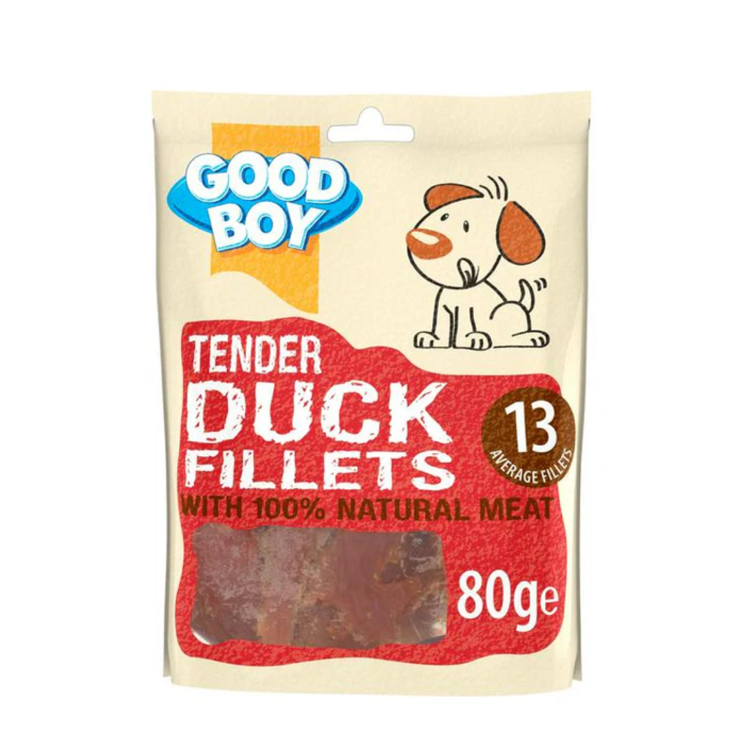 Good Boy - Tender Duck Fillets - 80G