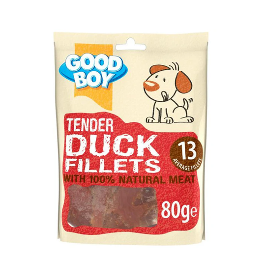 Good Boy - Tender Duck Fillets - 80G