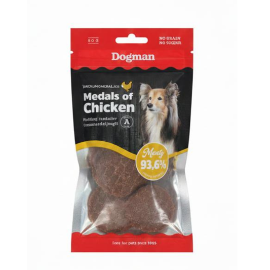 DogMan-Chicken Medals 80g