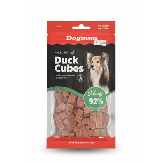 Dogman Duck cubes 80gm