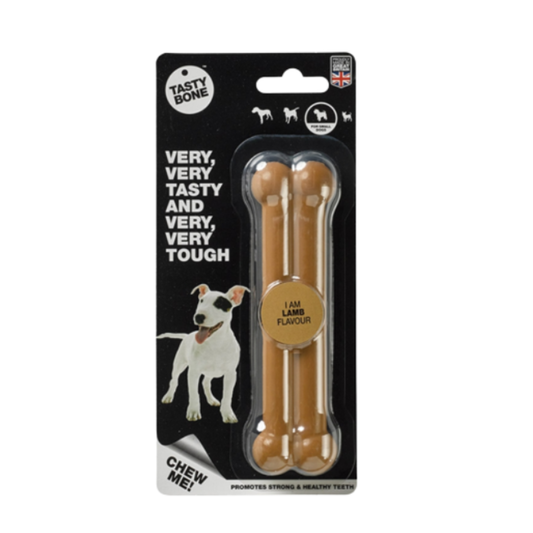 TastyBone Nylon Toy for Small Dogs, Lamb Flavor