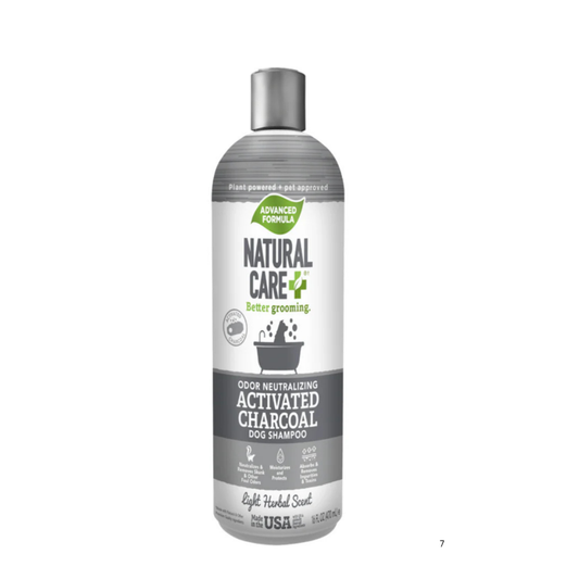 Natural Care Activated Charcoal Poo Dogs Shampoo16oz , 470 ML - Manna Pro