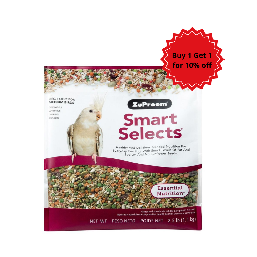 Zupreem -  Smart Selects Cockatiels 2.5lb