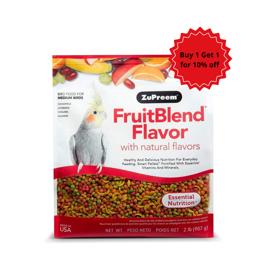 Zupreem -  FruitBlend Flavor for Medium Size Birds 2lb (0.91kg)
