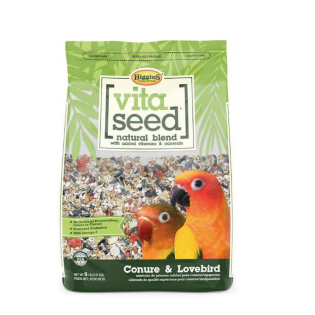 Higgins Vita Seed Conure/Lovebird 2.5 Lt