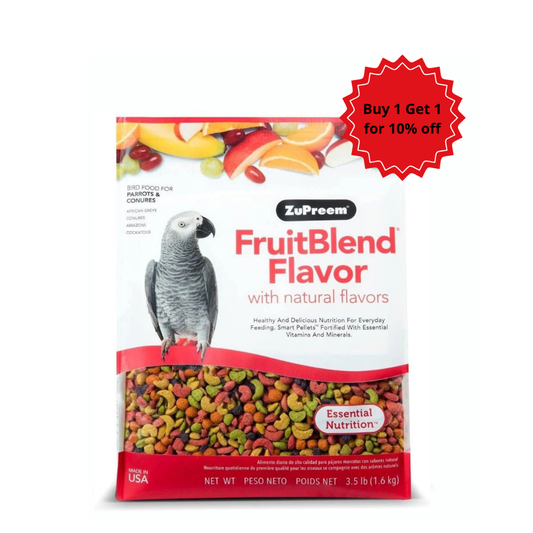 Zupreem -  FruitBlend Flavor Medium & Large Parrot Food 3.5lb (1.59kg)