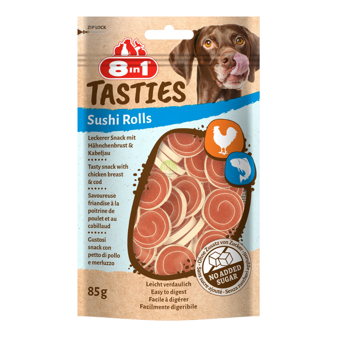 8in1 Tasties Sushi Rolls 85 g