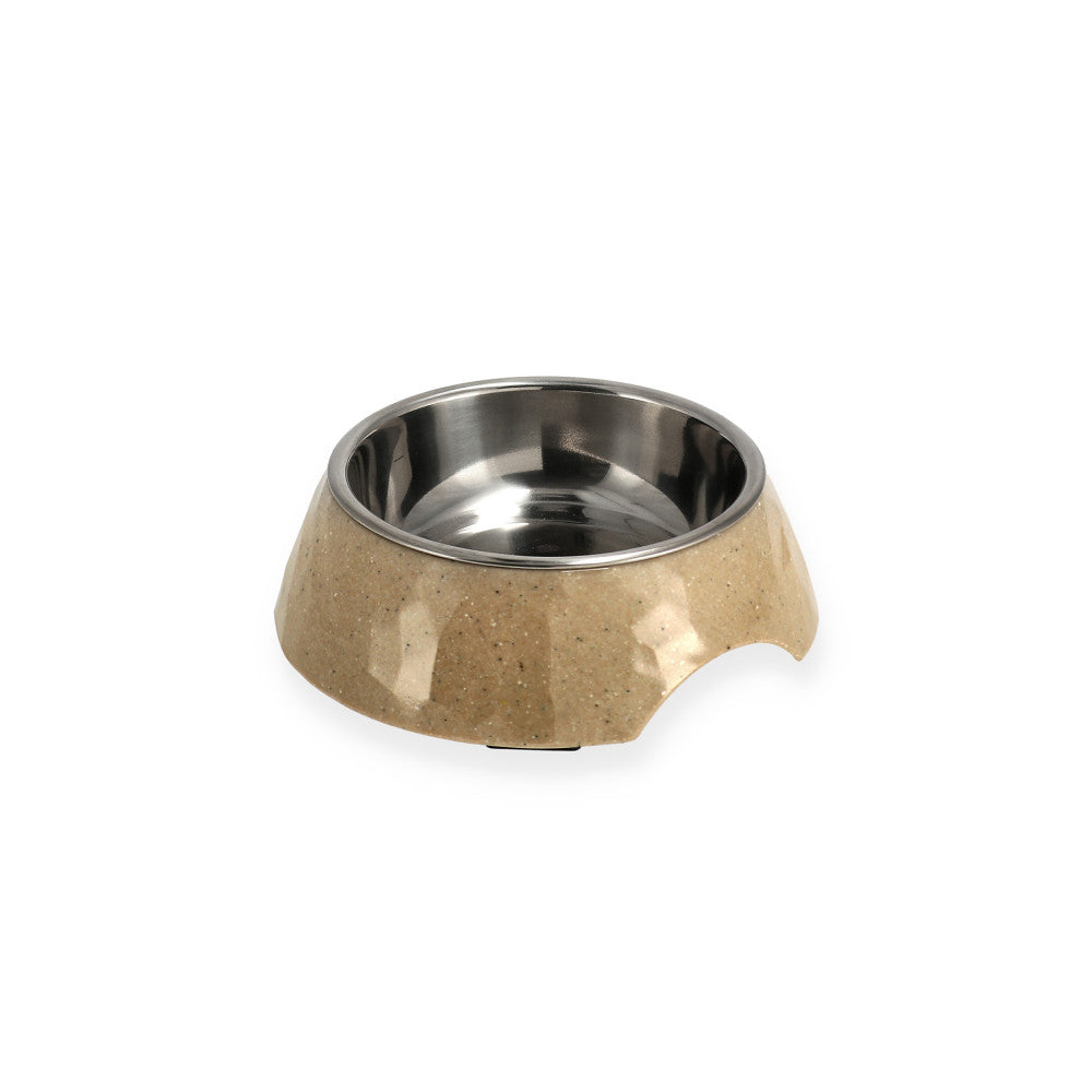 Dogman-Food bowl Stone Beige- 160ml