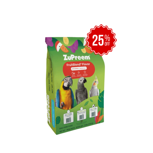 Zupreem - FruitBlend Flavor for Medium Size Birds 17.5lb (7.94kg)