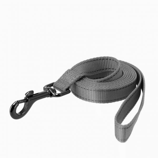 Dogman Long Leash Grey(15mm×180cm)