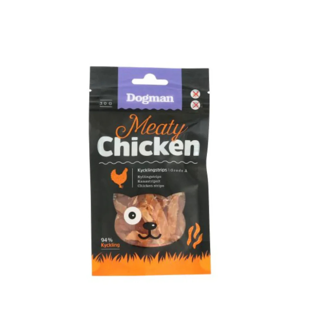 DogMan-Chicken strips 30g