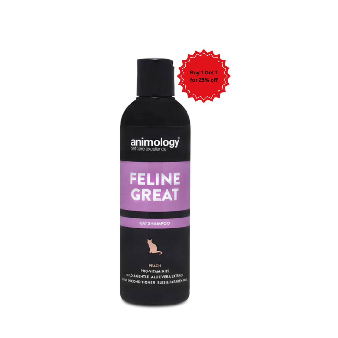 Animology Feline Great Cat Shampoo Peach 250 ml