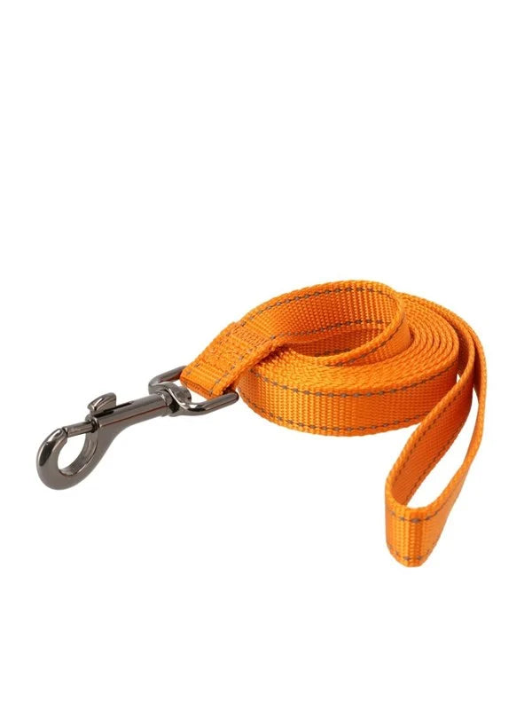 Dogman-Nylon leash Iris - 15mm, 180cm - Orange